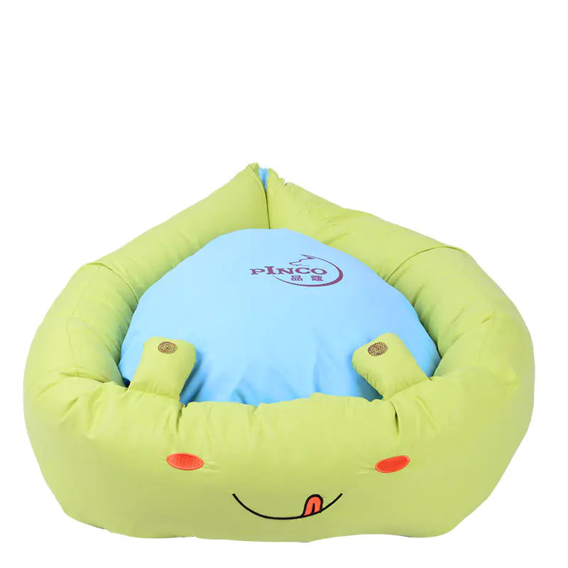 Cartoon Cat Bed - Washable and Colorful