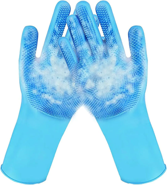 Sene Silicone Grooming Gloves for Cats
