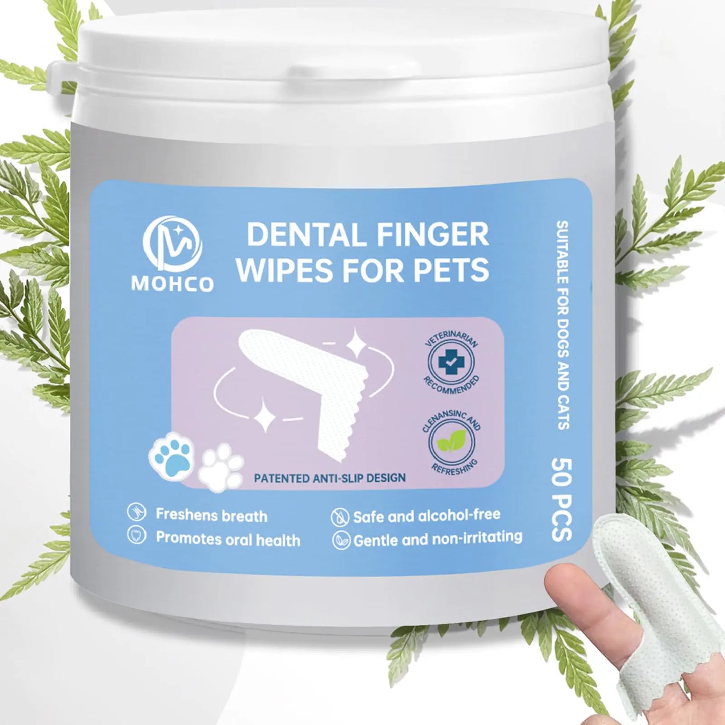 Cat Teeth Cleaning Wipes