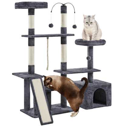 Yaheetech Deluxe Multi-Level Cat Treehouse