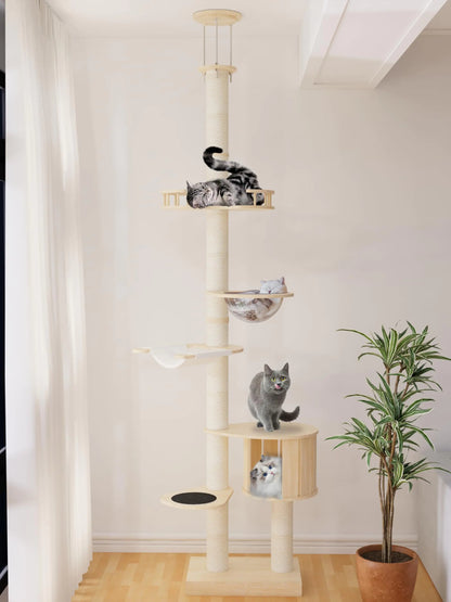 Adjustable Supreme Cat Climber Tower