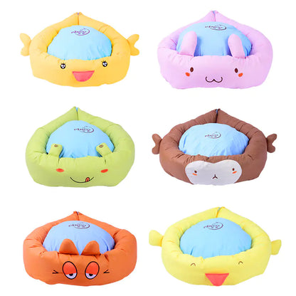 Cartoon Cat Bed - Washable and Colorful