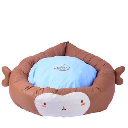 Cartoon Cat Bed - Washable and Colorful