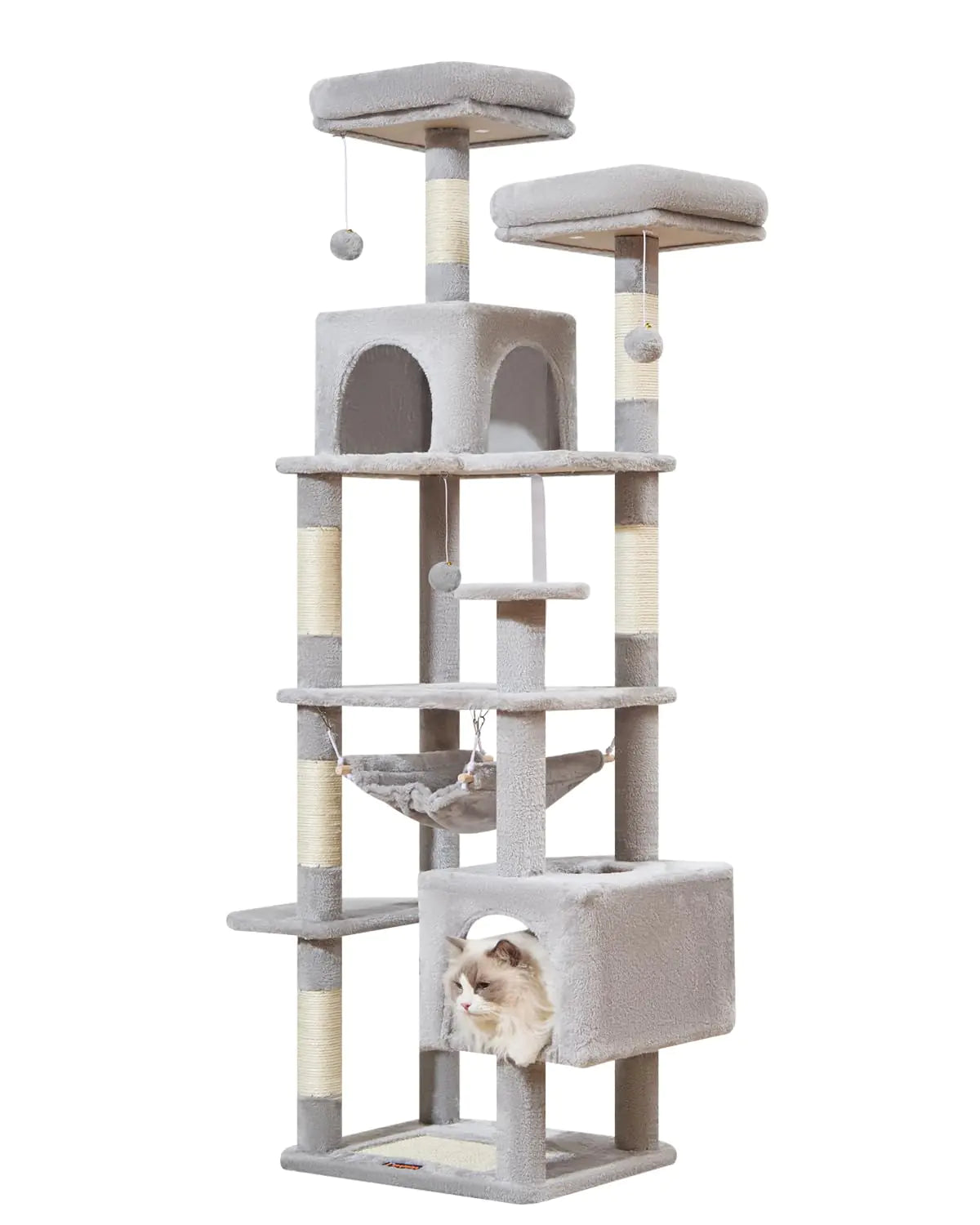 Luxe Paws 68' Multi-Level Cat Tower